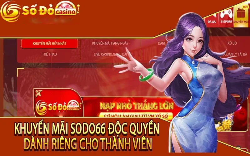 khuyến mãi sodo66